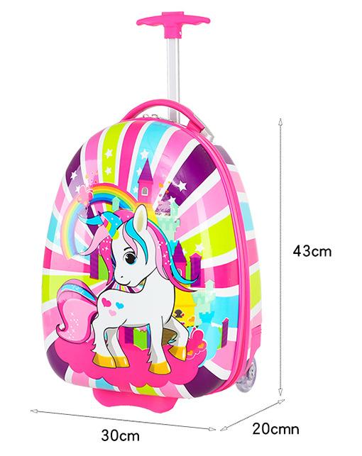 Wholesale single trolley kid's suitcase