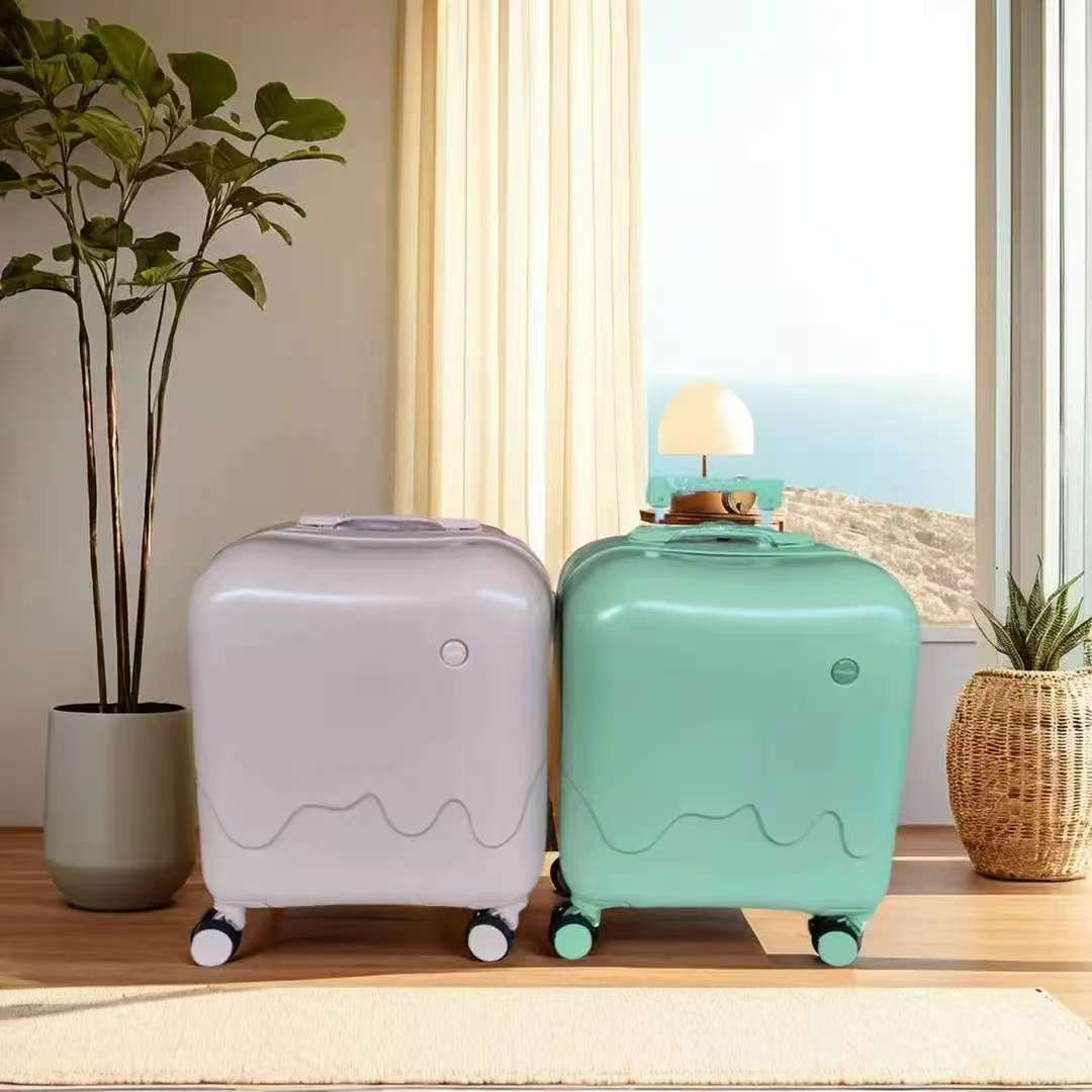Wholesale multiple-functions icecream design boarding luggage