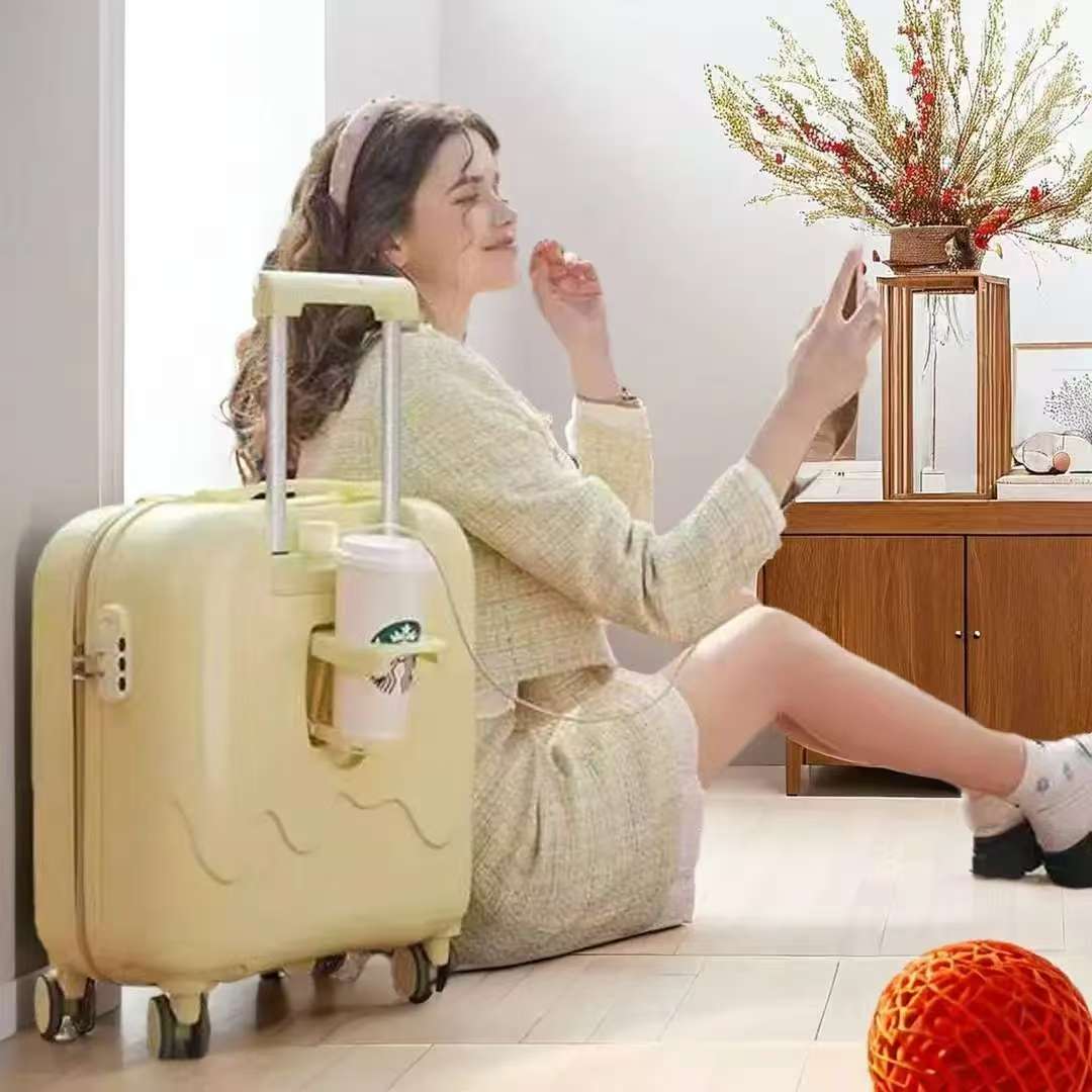 Wholesale multiple-functions icecream design boarding luggage