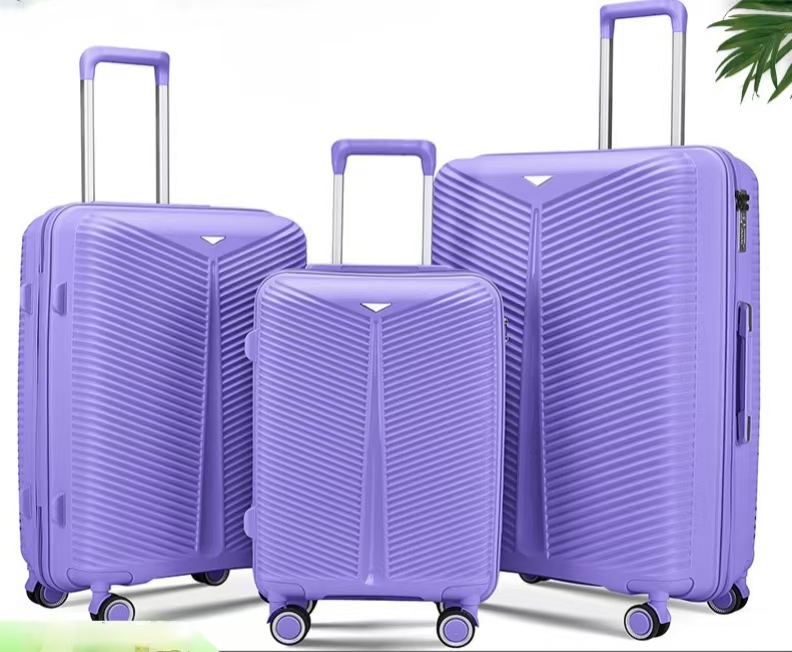 Wholesale affordable newest PP luggage sets design with low MOQ