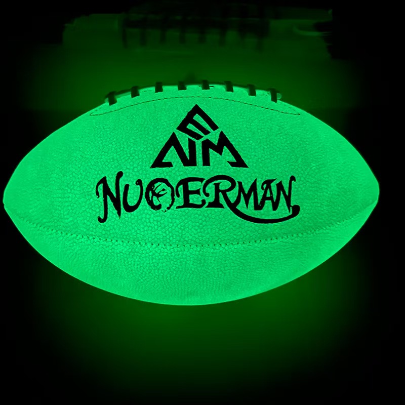 Glow in dark Kids Junior Football - Grip-Rite 100 Youth Junior Size Rubber Footballs