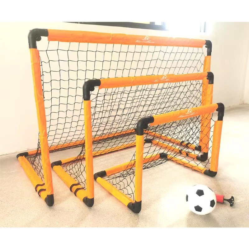 JC Outdoor Blackhawk Backyard Soccer Goal - Portable Pop Up Soccer Nets