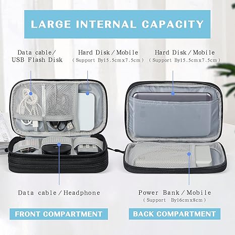 electronic accessories carry case