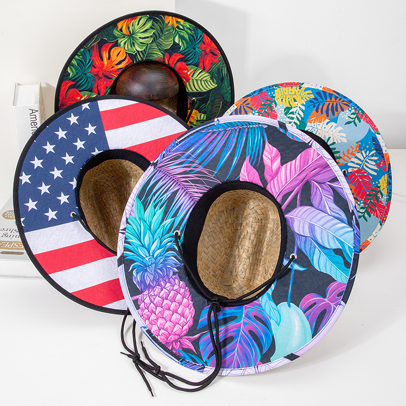 2025 new large brim men's western wholesale cowboy hat summer travel sunshade hat 