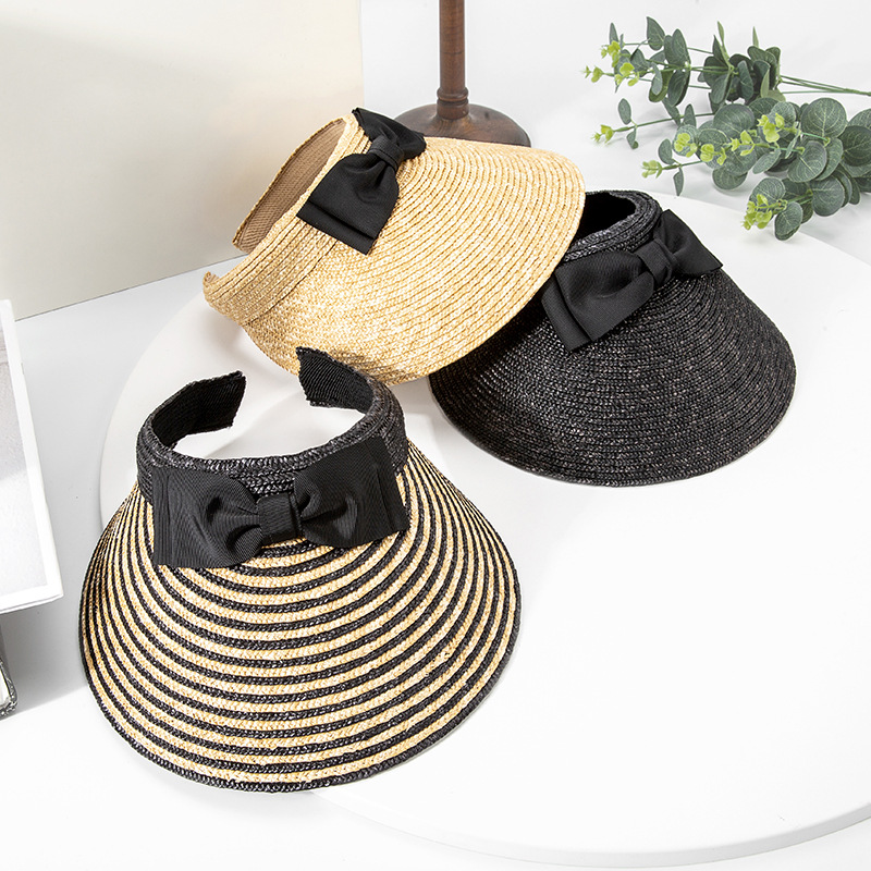 2025 Summer New Duck Tongue Hollow Custom Straw Hat 