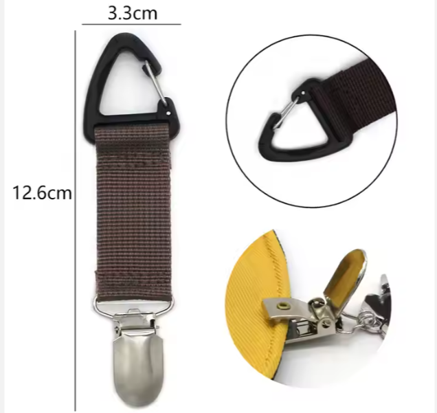 JC Outdoor Travel Beach Camping Accessories Backpack Clips