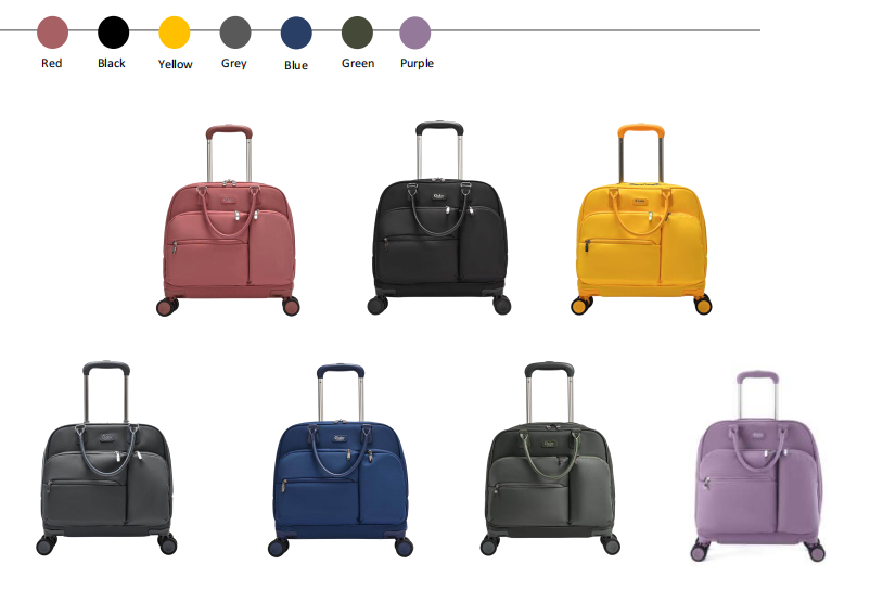 Wholesale mini fabric lightweight carry-on luggage with handle