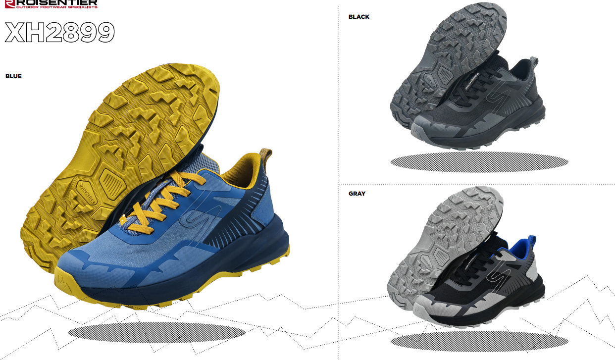 Wholesale lightweight and durable hiking shoes with 2025 new designs