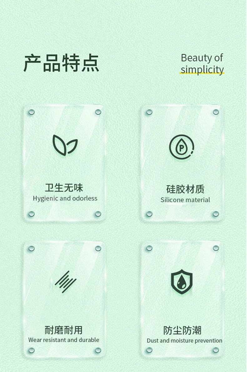 Silicone brush travel shampoo and conditioner bottle set small order customization