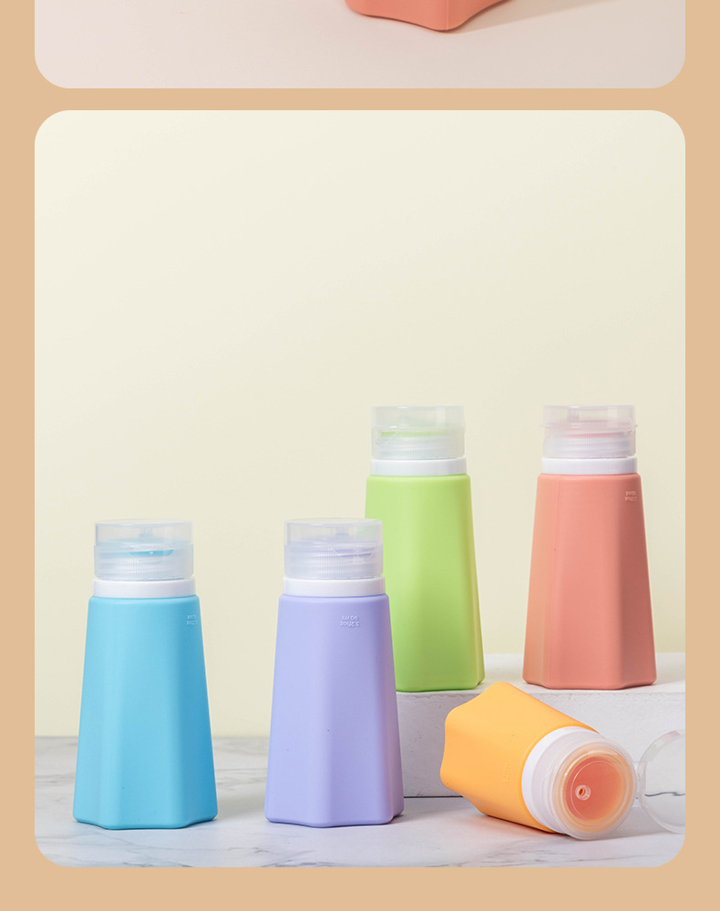 Wholesale Silicone bottle for travel and business trip, portable and can be boarded for toiletries