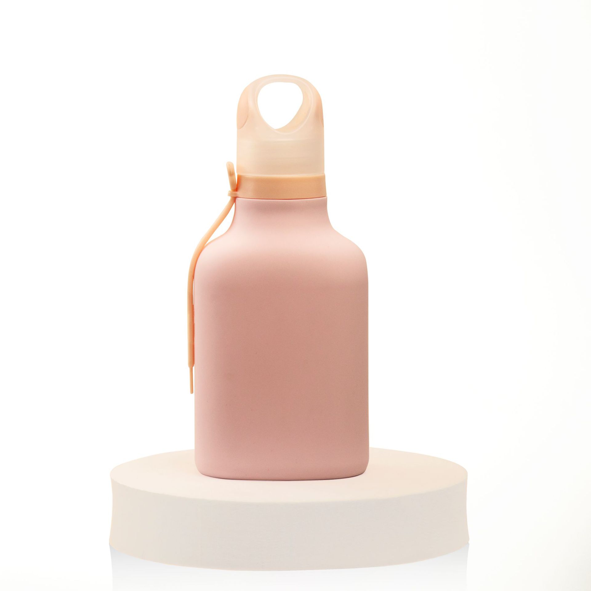 Factory wholesale sports silicone folding water bottles, outdoor sports food grade folding cups