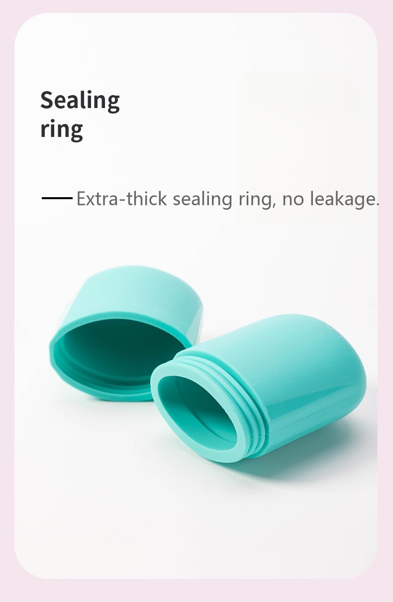 Factory For Pink cute silicone Ice Face facial beauty device with ice compress massage rollers