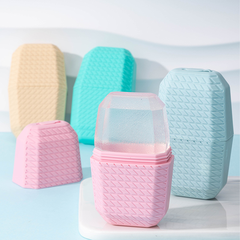 Silicone ice roll ice mask for cold compresses 