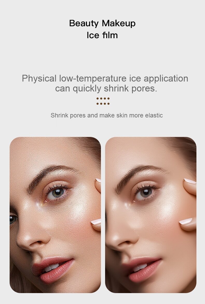 Silicone ice roll ice mask for cold compresses 