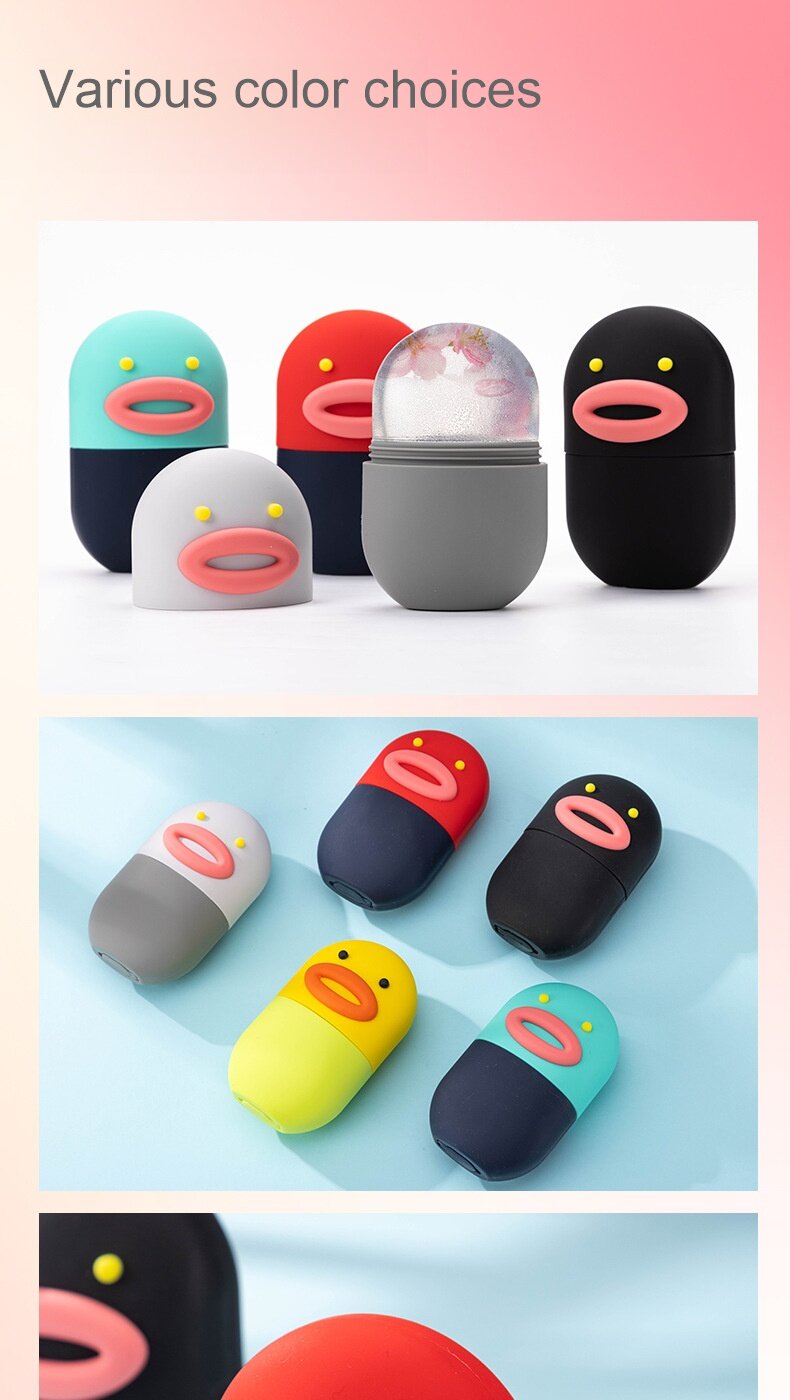 Wholesale Silicone ice mask, cosmetic-grade silicone face mask, custom-made eye massage