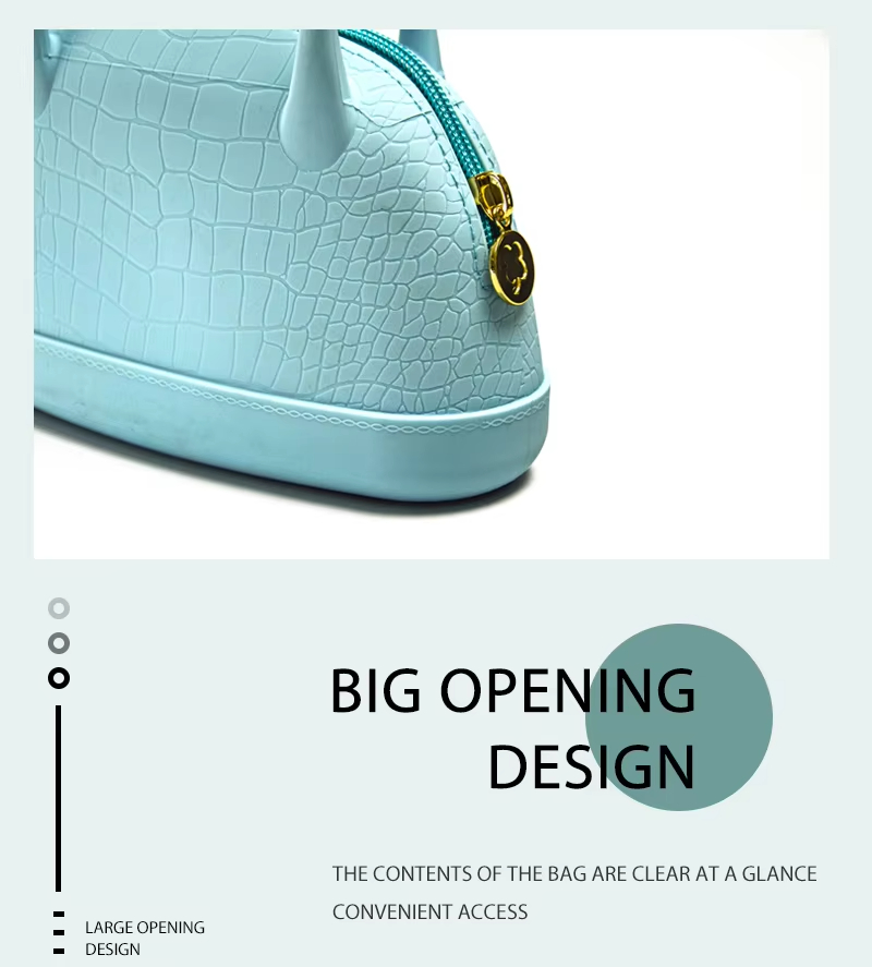 2026 Hot Sale Customize logo Silicone Coin Purse Bag Shoulder Handbag Messenger Bag for Women