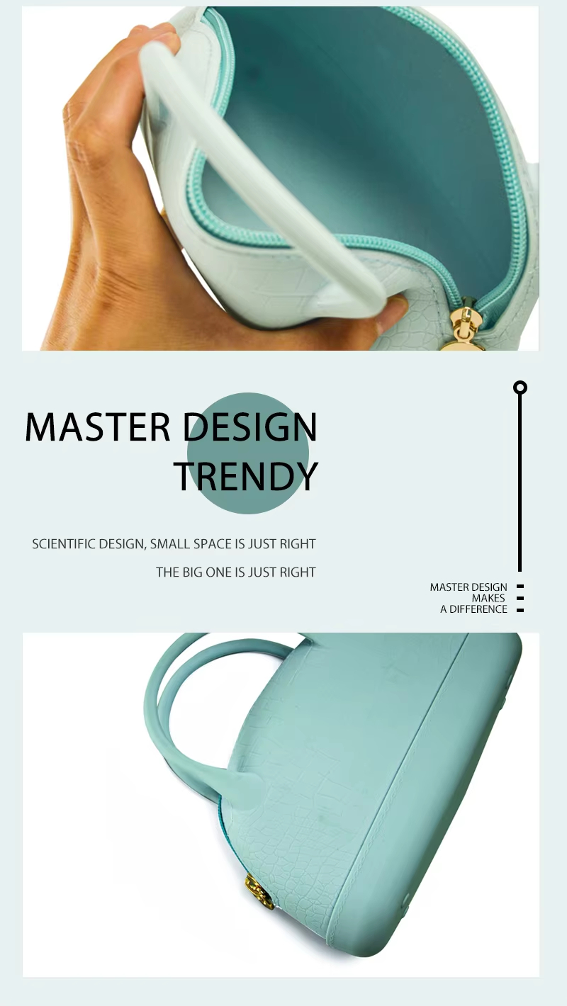 2026 Hot Sale Customize logo Silicone Coin Purse Bag Shoulder Handbag Messenger Bag for Women