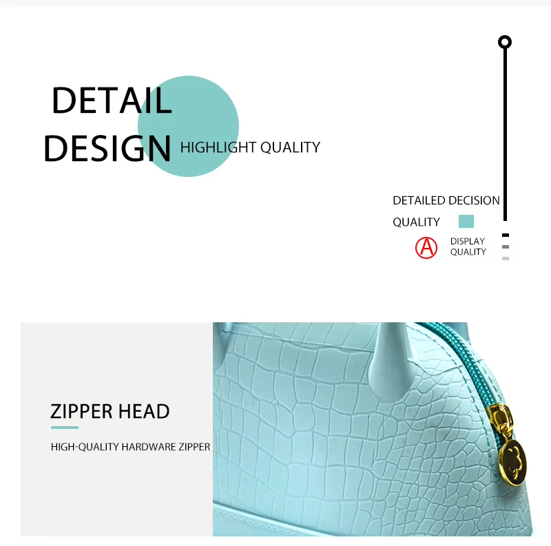 2026 Hot Sale Customize logo Silicone Coin Purse Bag Shoulder Handbag Messenger Bag for Women