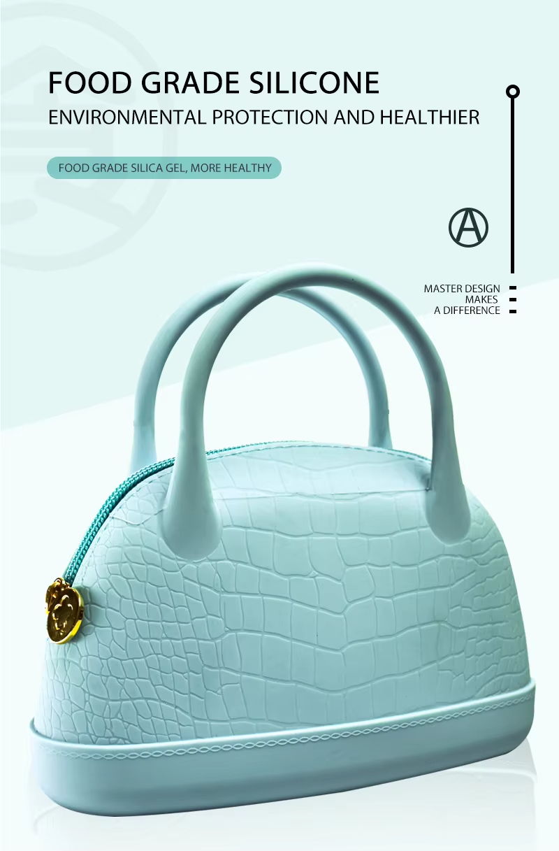 2026 Hot Sale Customize logo Silicone Coin Purse Bag Shoulder Handbag Messenger Bag for Women