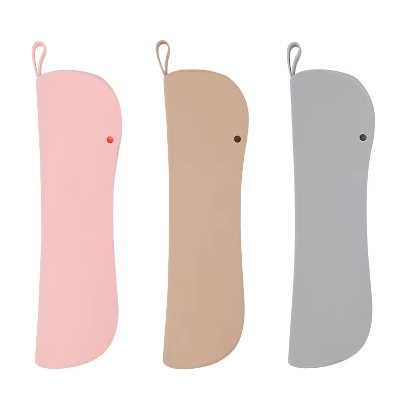 Wholesale Face Brushes Makeup Tools Organizer Pouch for Women Silicone Travel Makeup Bag