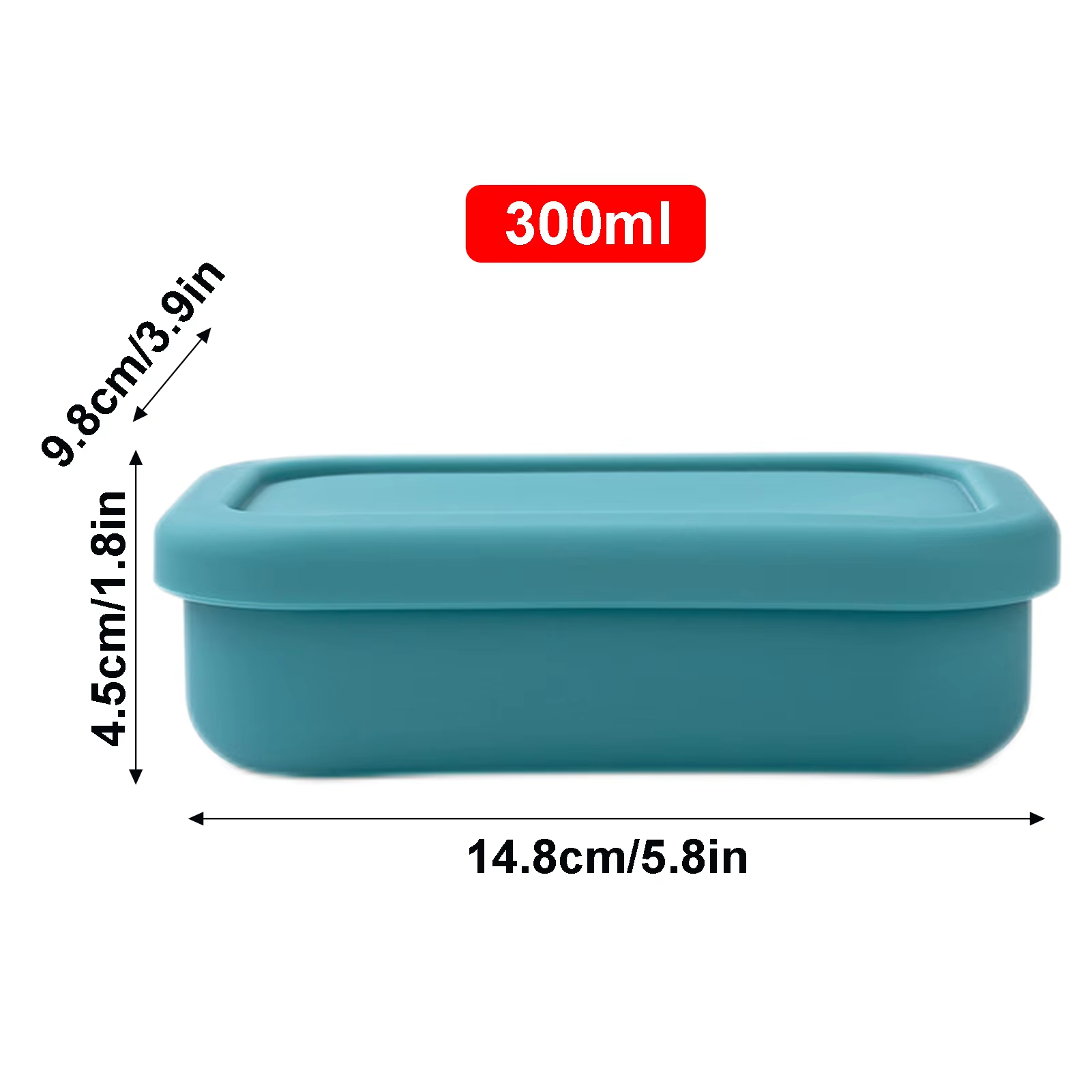 Wholesale Silicone Food Containers Reusable Fresh-keeping Box Containers For Outdoor Leisure