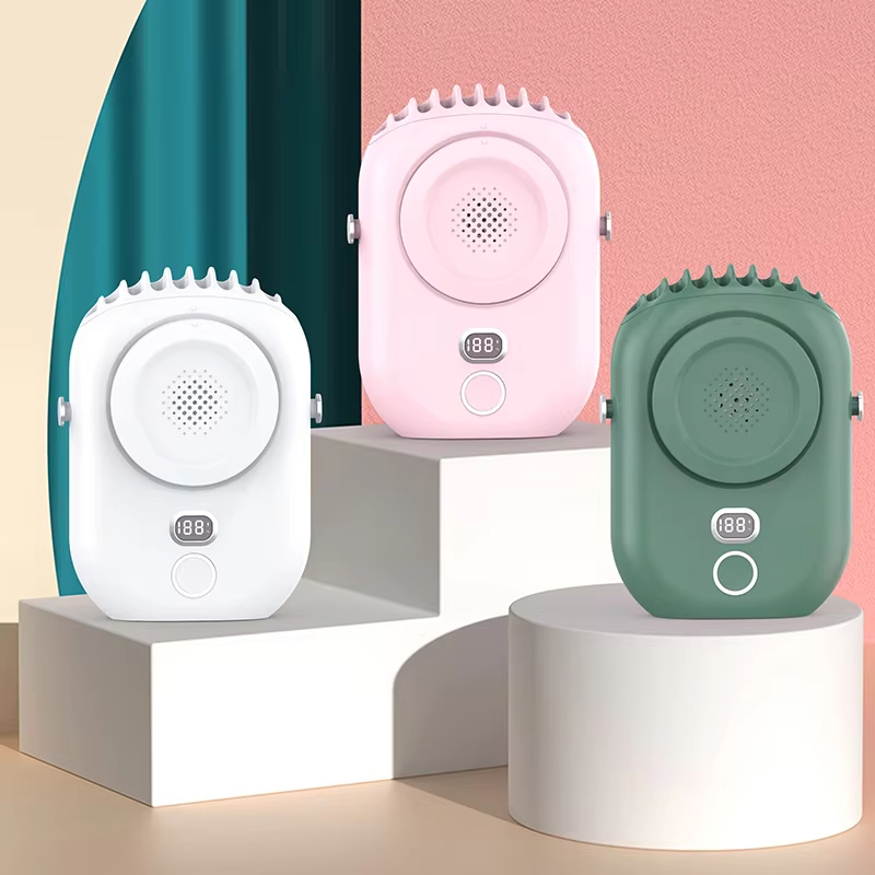 Shenzhen JC Mini Fans|Necklace Fan  Air Cooler Customization| 2000mah Battery