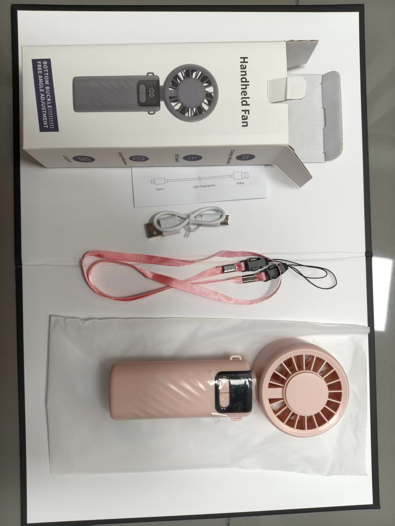 JC Mini Fans|wholesale handheld fans| applicable in multiple scenarios |2000mAh &100 stepless speed 