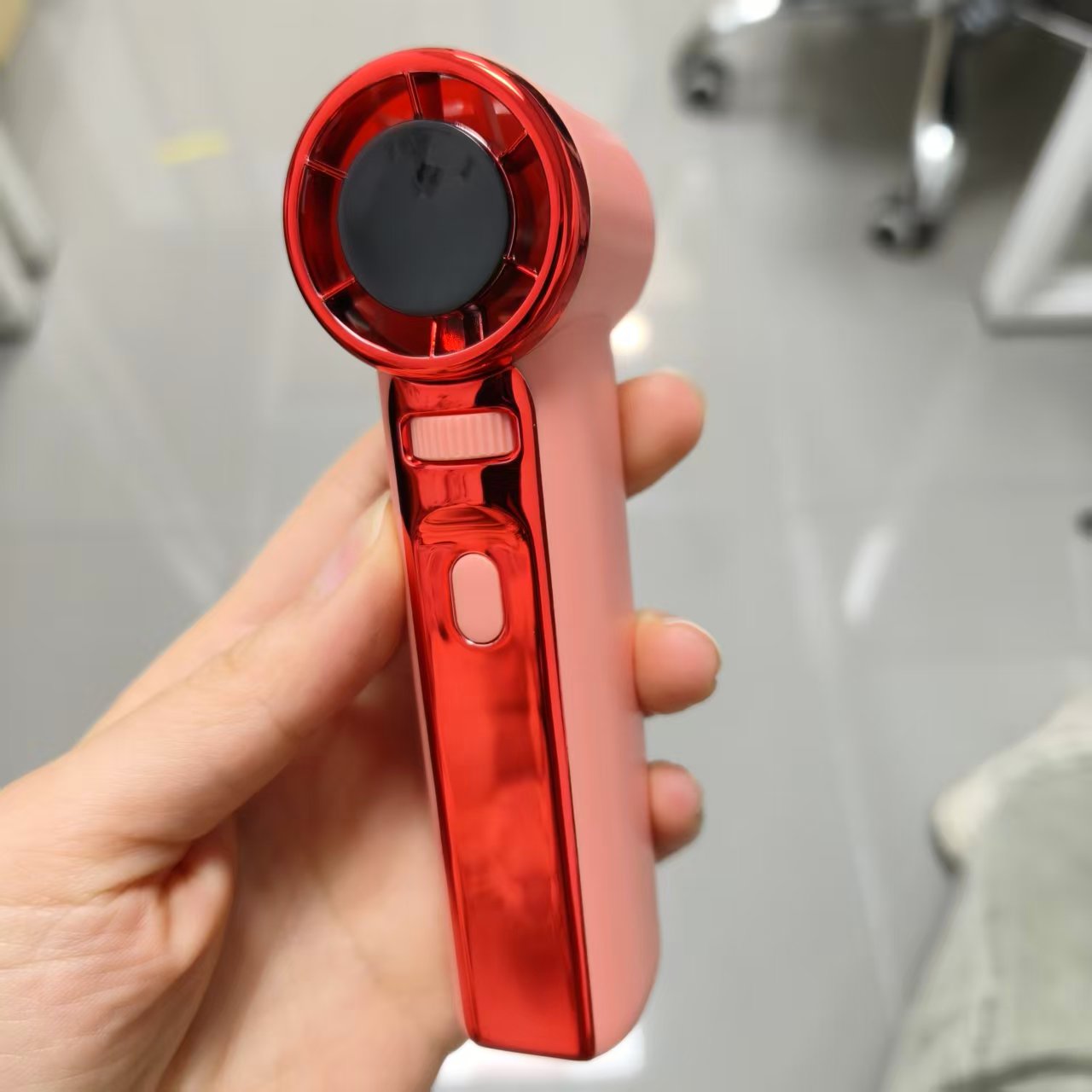 JC Mini Fans|wholesale mini handheld fan|100 speed gear with lanyard|4000mAh
