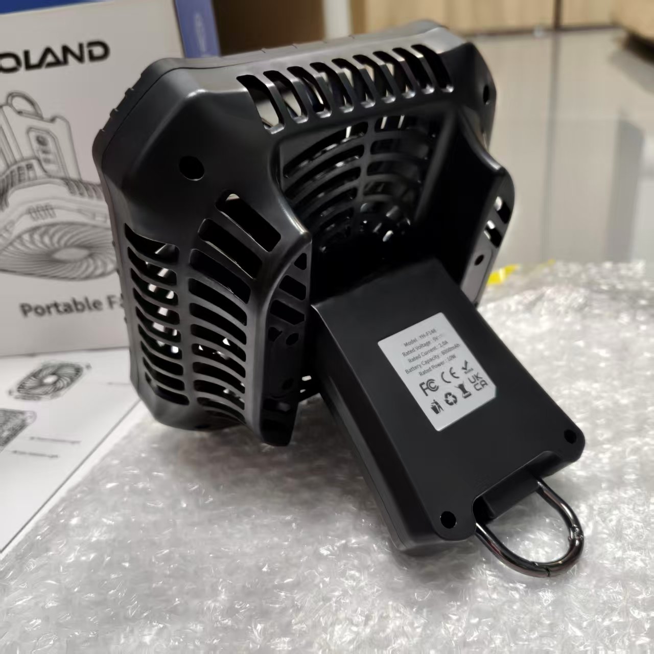 Tent Fan supplier in shenzhen |both hanging and table use design,power bank|6000mAh Tent Fan supplier in shenzhen |both hanging and table use design,power bank|6000mAh