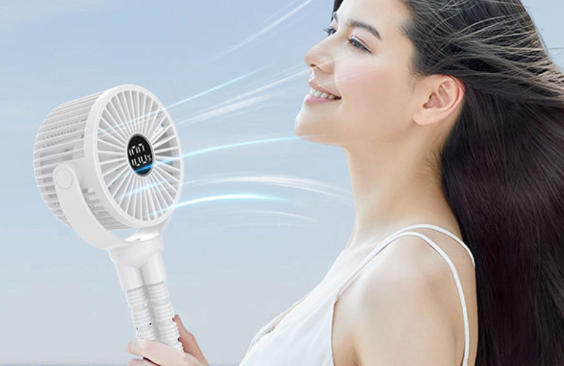Wholesale Outdoor Ceiling Fan | Rechargeable Stroller Fan |12000mAh Battery 4-in-1 Function 