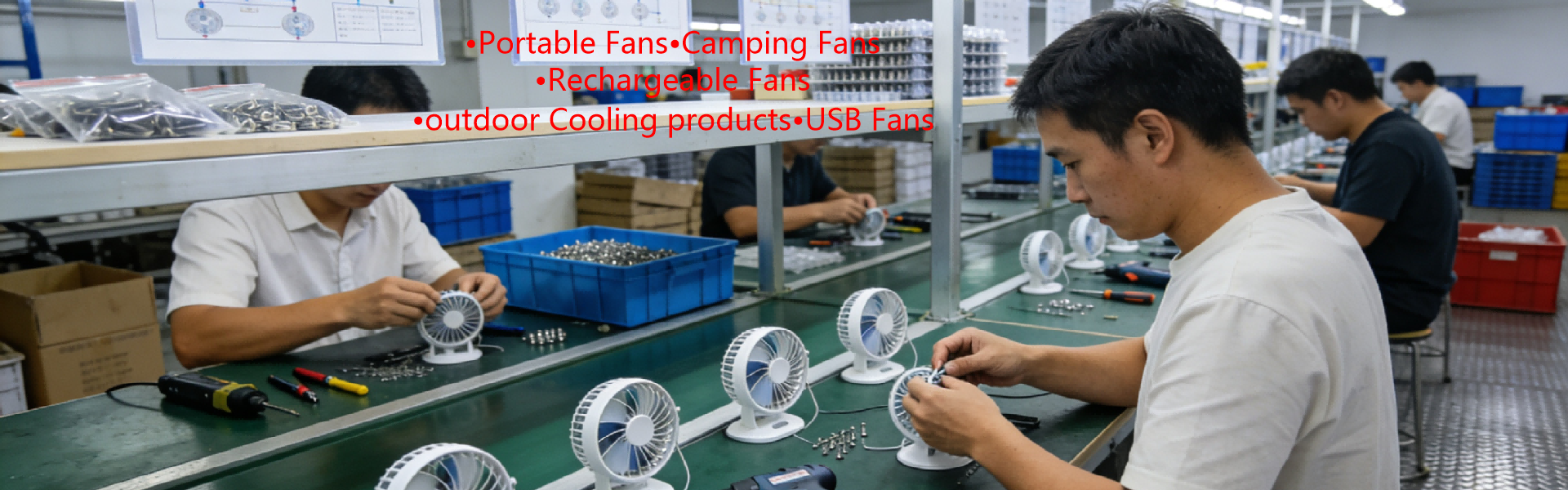 JC Portable Fans and Camping Fans OEM & ODM Supplier