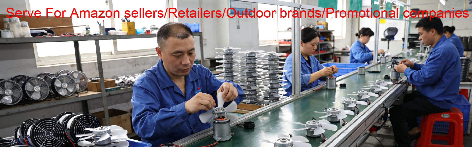 JC Portable Fans and Camping Fans OEM & ODM Supplier