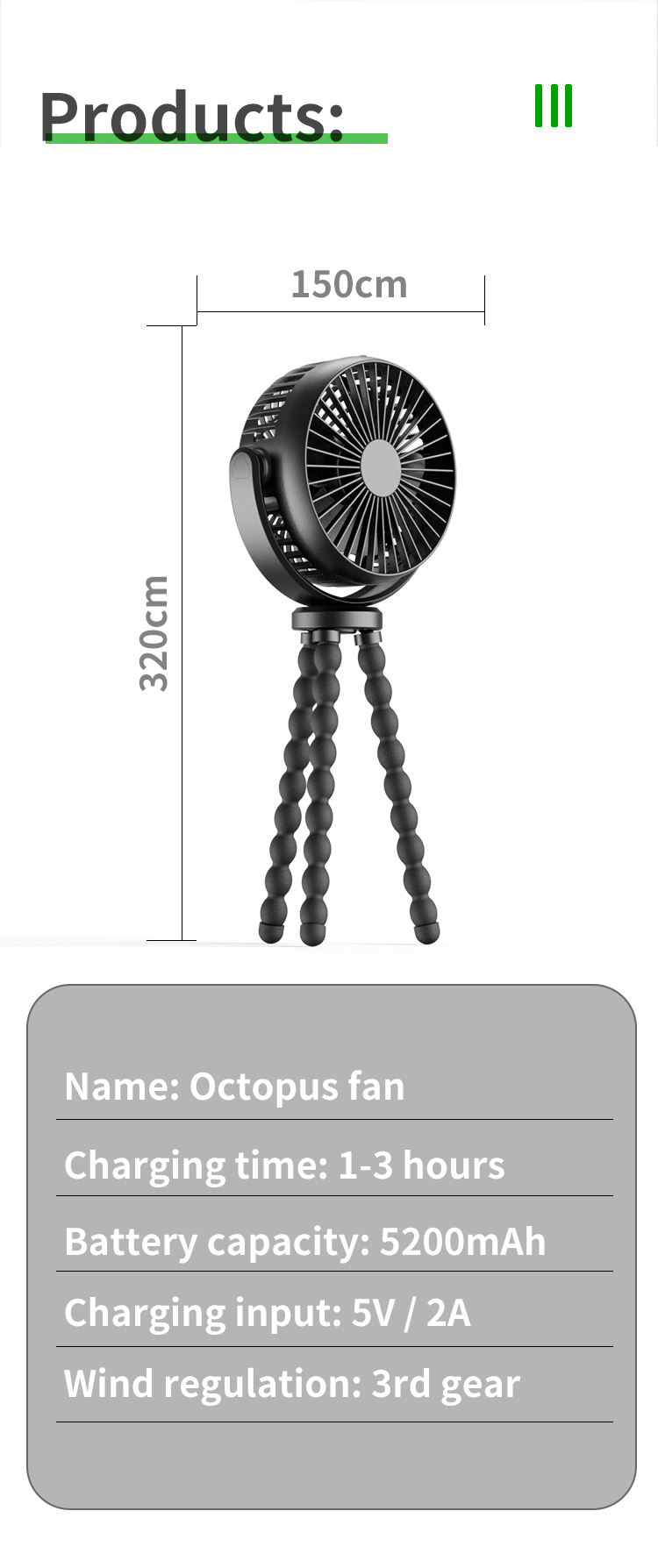 Octopus Baby Stroller Clip Fan, Protective Mesh Quiet Rechargeable Fan for Stroller & Crib Octopus Baby Stroller Clip Fan, Protective Mesh Quiet Rechargeable Fan for Stroller & Crib