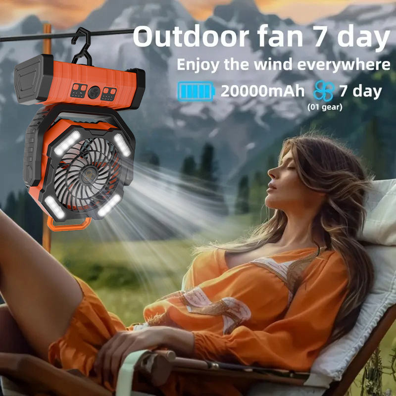 JC Portable Fans and Camping Fans OEM & ODM Supplier