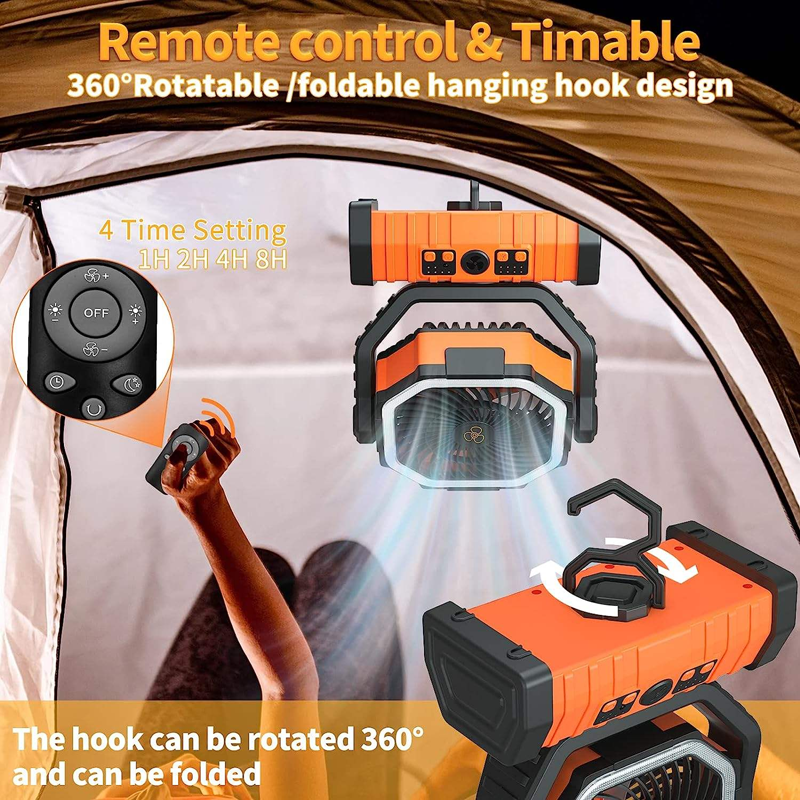 JC Portable Fans and Camping Fans OEM & ODM Supplier