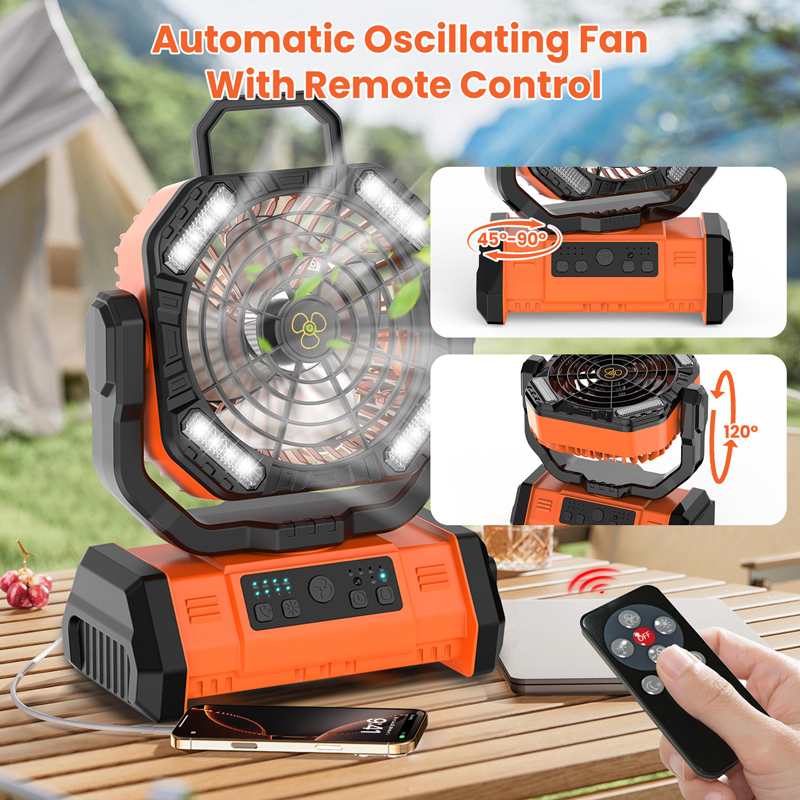 JC Portable Fans and Camping Fans OEM & ODM Supplier