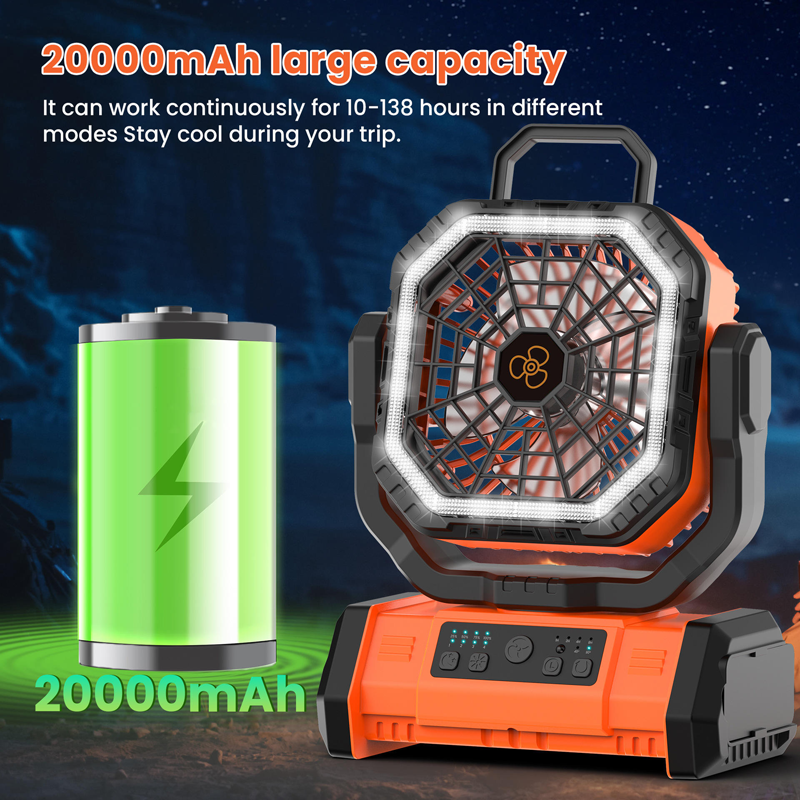 JC Portable Fans and Camping Fans OEM & ODM Supplier