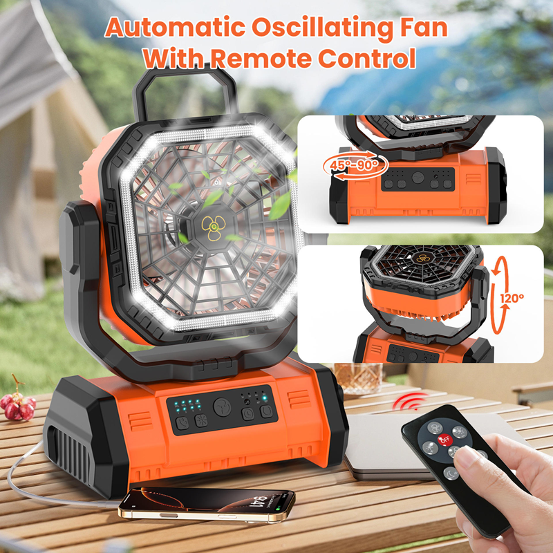 JC Portable Fans and Camping Fans OEM & ODM Supplier