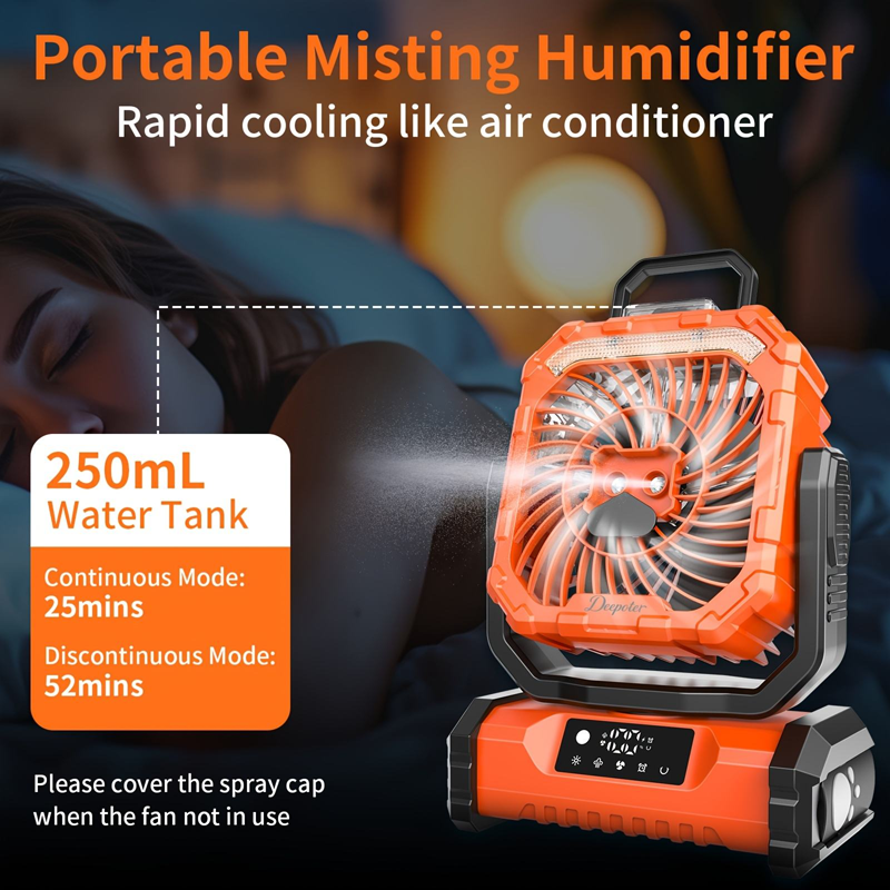 JC Portable Fans and Camping Fans OEM & ODM Supplier