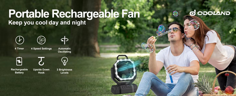 Wholesale Customized Camping Fan LED Light Remote 4 Speed 30H Battery USB Type C for Outdoor Tent RV Wholesale Customized Camping Fan LED Light Remote 4 Speed 30H Battery USB Type C for Outdoor Tent RV