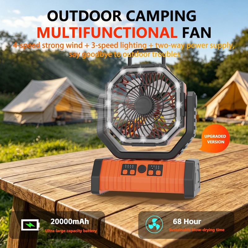 JC Portable Fans and Camping Fans OEM & ODM Supplier