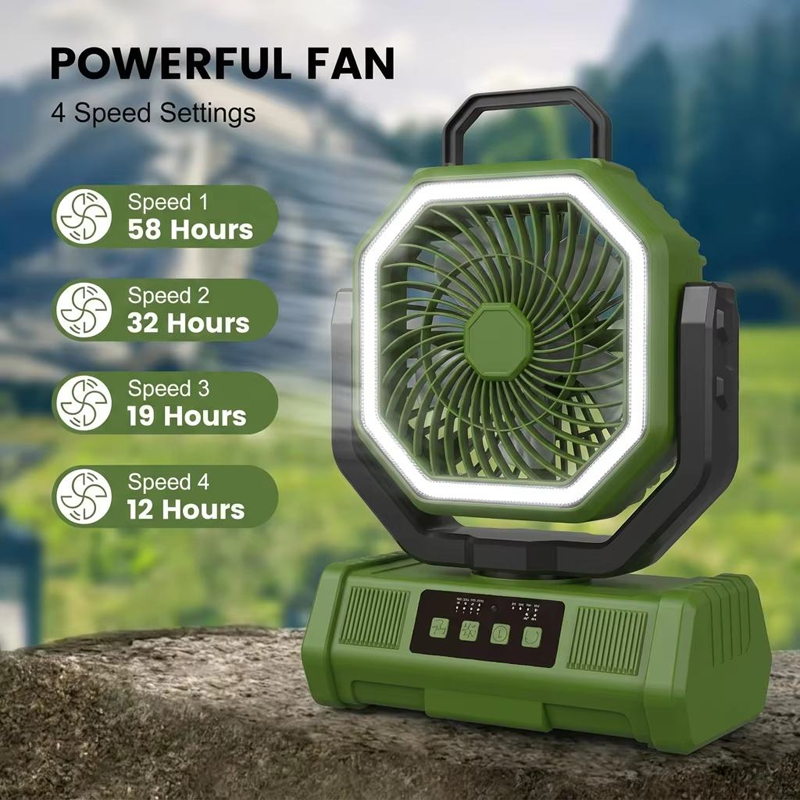 JC Portable Fans and Camping Fans OEM & ODM Supplier