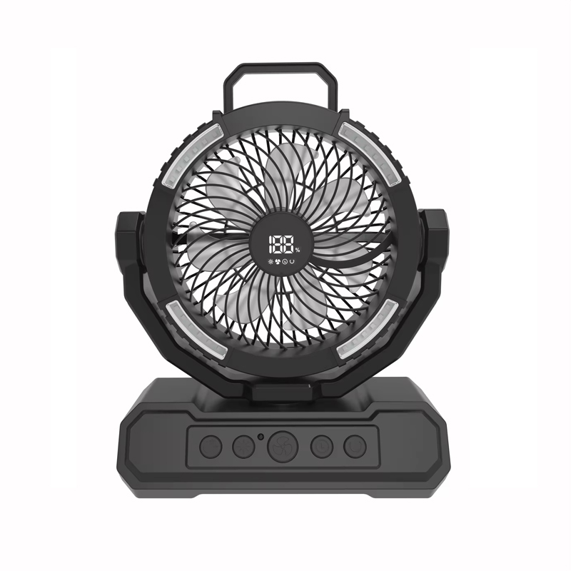 Supplier OEM Camping Fan 40000mAh LED Light Remote 4 Speed Timer 58H Runtime for Outdoor Tent RV Car