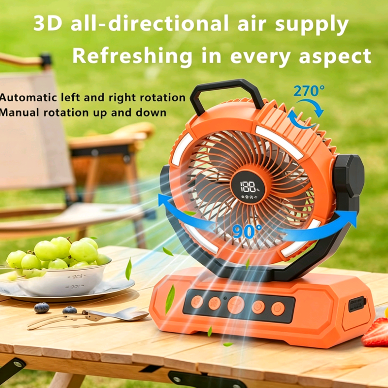 JC Portable Fans and Camping Fans OEM & ODM Supplier
