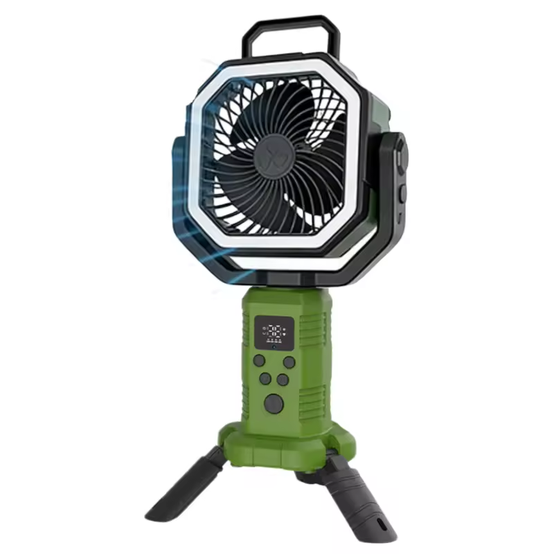 Wholesale Customized Camping Fan Telescopic Tripod LED Light 4 Speed for Outdoor Tent RV Patio Wholesale Customized Camping Fan Telescopic Tripod LED Light 4 Speed for Outdoor Tent RV Patio