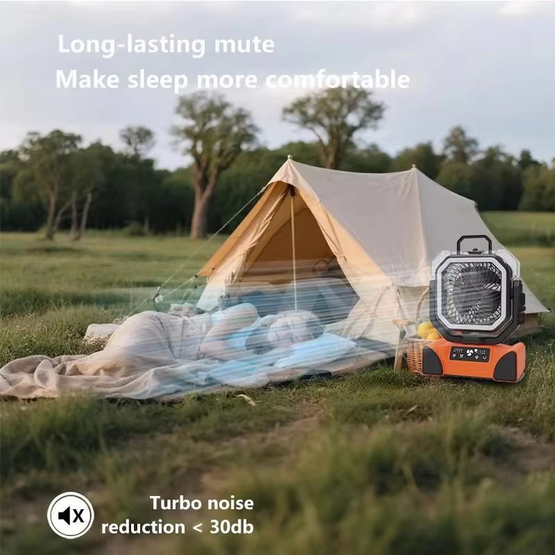 Wholesale Customized Misting Camping Fan 40000mAh Power Bank LED Light Remote for Outdoor Tent RV Wholesale Customized Misting Camping Fan 40000mAh Power Bank LED Light Remote for Outdoor Tent RV