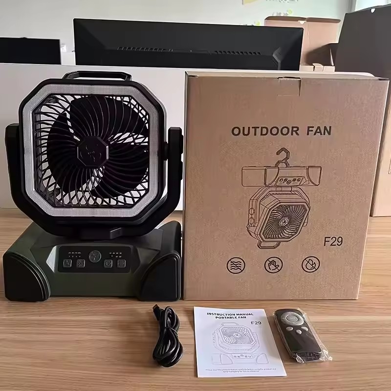 Wholesale Customized Camping Fan 40000mAh LED Light Remote 4 Speed Power Bank for Outdoor Tent RV Wholesale Customized Camping Fan 40000mAh LED Light Remote 4 Speed Power Bank for Outdoor Tent RV