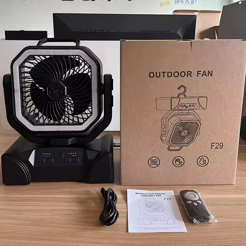 Wholesale Customized Camping Fan 40000mAh LED Light Remote 4 Speed Power Bank for Outdoor Tent RV Wholesale Customized Camping Fan 40000mAh LED Light Remote 4 Speed Power Bank for Outdoor Tent RV